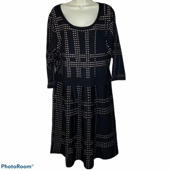 NWT Lane Bryant scoop neck dress - Picture 2 of 10